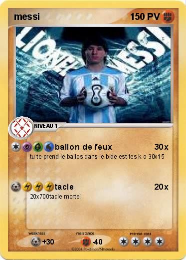 Pokemon messi