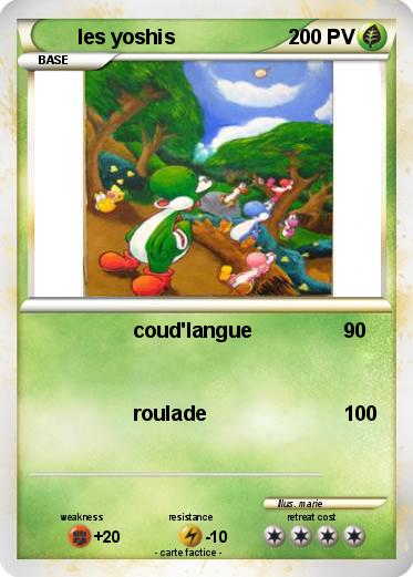 Pokemon les yoshis