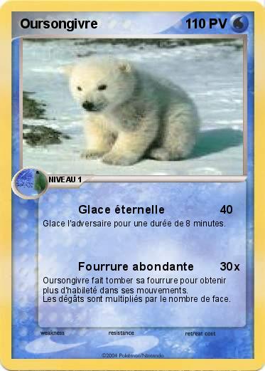Pokemon Oursongivre