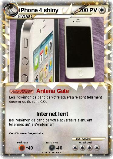 Pokemon iPhone 4 shiny