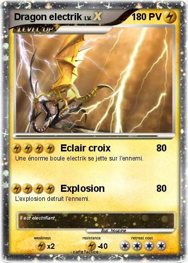 Pokemon Dragon electrik