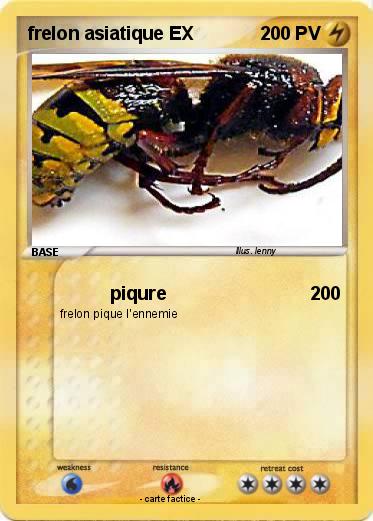 Pokemon frelon asiatique EX