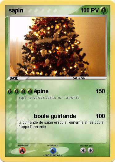 Pokemon sapin