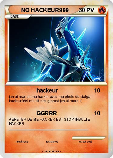 Pokemon NO HACKEUR999