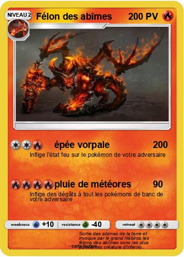 Pokemon Félon des abîmes