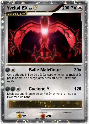 Pokemon Yveltal EX