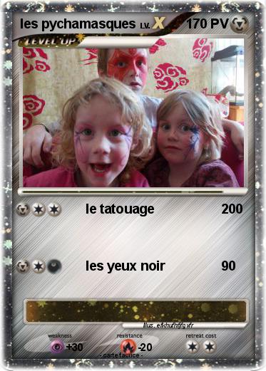 Pokemon les pychamasques