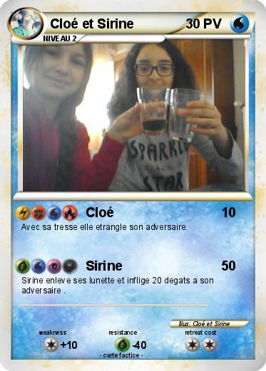 Pokemon Cloé et Sirine