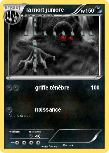 Pokemon la mort juniore