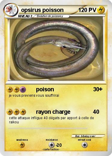 Pokemon opsirus poisson