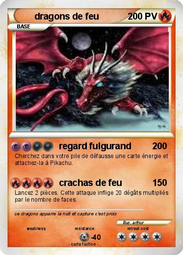 Pokemon dragons de feu