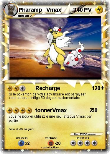 Pokemon Pharamp   Vmax        3
