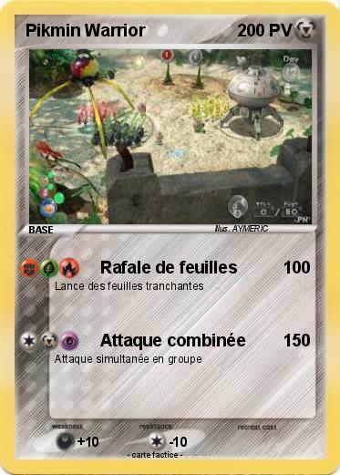 Pokemon Pikmin Warrior
