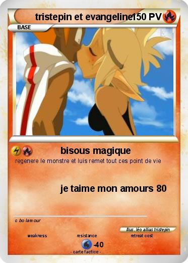 Pokemon tristepin et evangeline