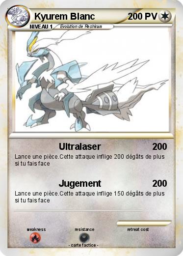 Pokemon Kyurem Blanc