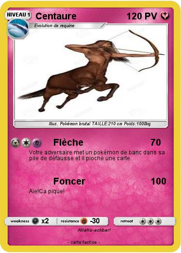 Pokemon Centaure