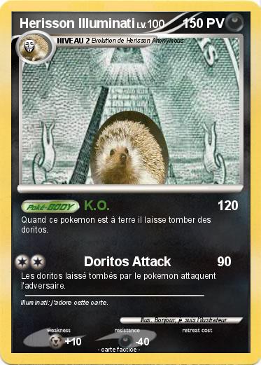 Pokemon Herisson Illuminati