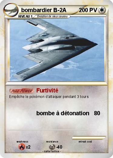 Pokemon bombardier B-2A