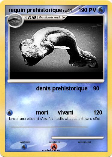 Pokemon requin prehistorique