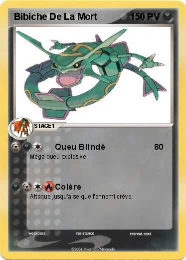 Pokemon Bibiche De La Mort
