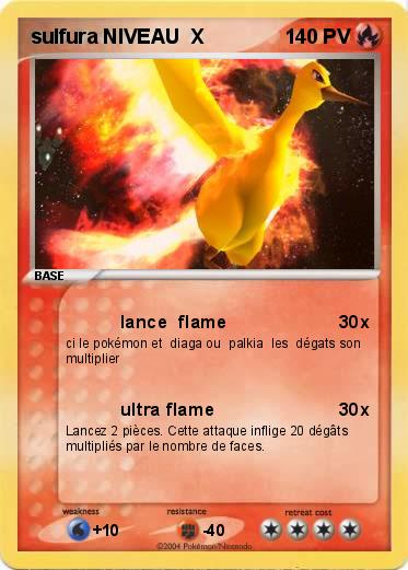 Pokemon sulfura NIVEAU  X