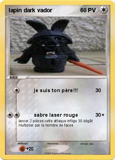 Pokemon lapin dark vador
