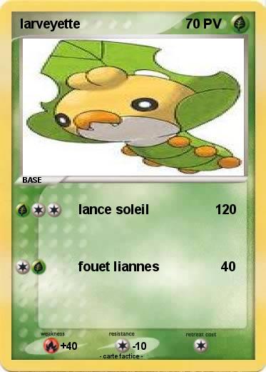 Pokemon larveyette