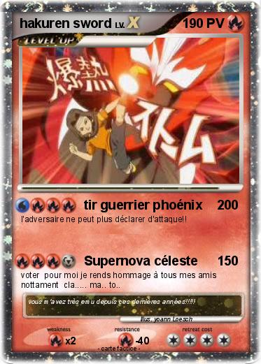 Pokemon hakuren sword