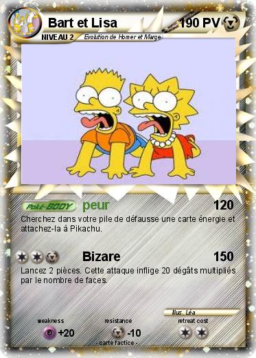 Pokemon Bart et Lisa
