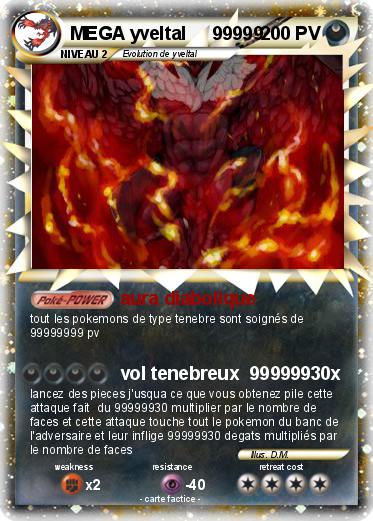 Pokemon MEGA yveltal     99999