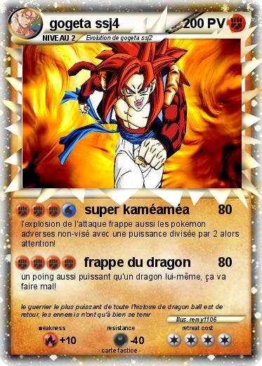 Pokemon gogeta ssj4
