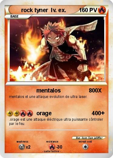 Pokemon rock tyner  lv. ex.