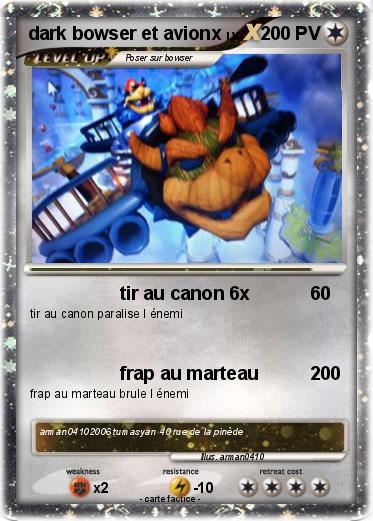 Pokemon dark bowser et avionx Pokemon dark bowser et avionx