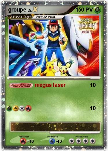 Pokemon groupe