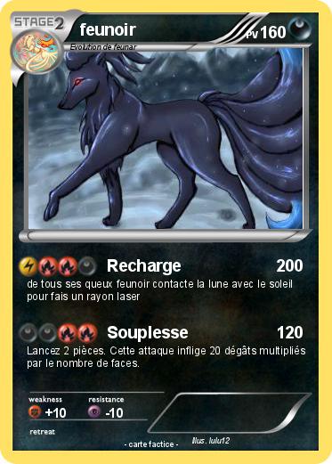 Pokemon feunoir