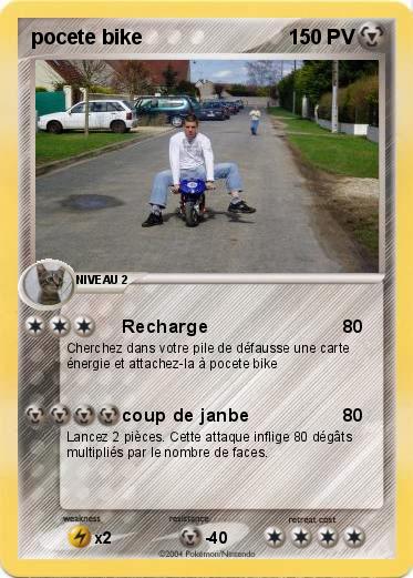 Pokemon pocete bike