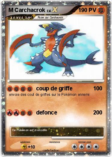 Pokemon M Carchacrok