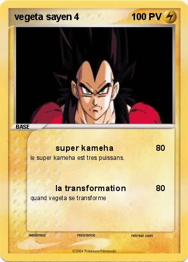 Pokemon vegeta sayen 4