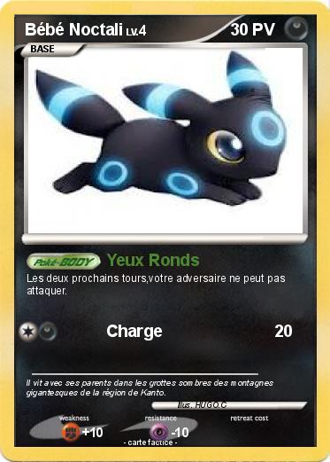 Pokemon Bébé Noctali