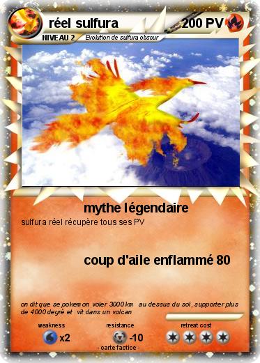 Pokemon réel sulfura