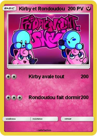 Pokemon Kirby et Rondoudou