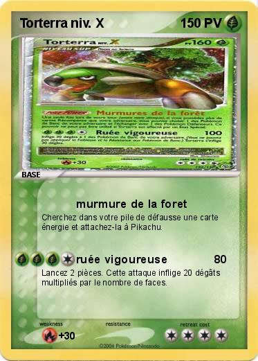 Pokemon Torterra niv. X