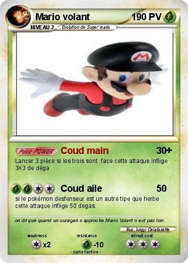 Pokemon Mario volant