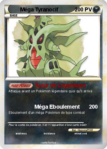 Pokemon Méga Tyranocif