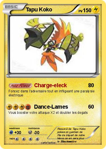 Pokemon Tapu Koko
