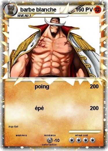 Pokemon barbe blanche