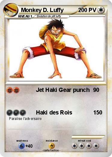 Pokemon Monkey D. Luffy