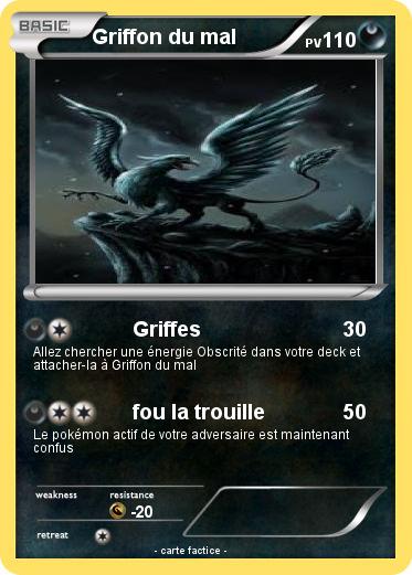Pokemon Griffon du mal