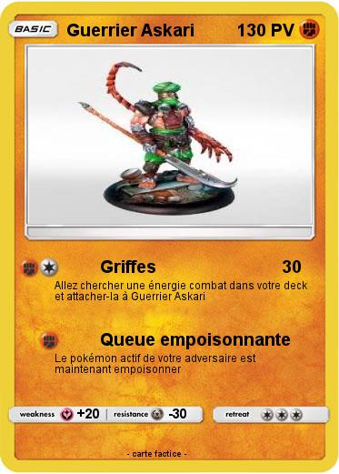 Pokemon Guerrier Askari