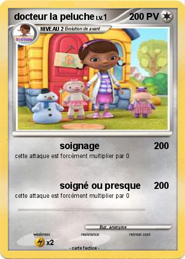 Pokemon docteur la peluche